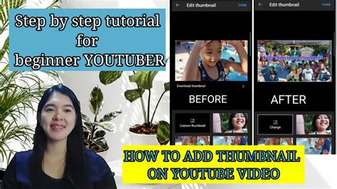 How To Add Thumbnail On Youtube Video Step By Step Tutorial Youtube