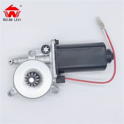 Auto Parts Dc Motor Car Power Window Motor With Tooth Gear Dc