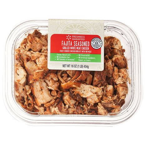 Freshness Guaranteed Fajita Seasoned Grilled White Meat Chicken Fully