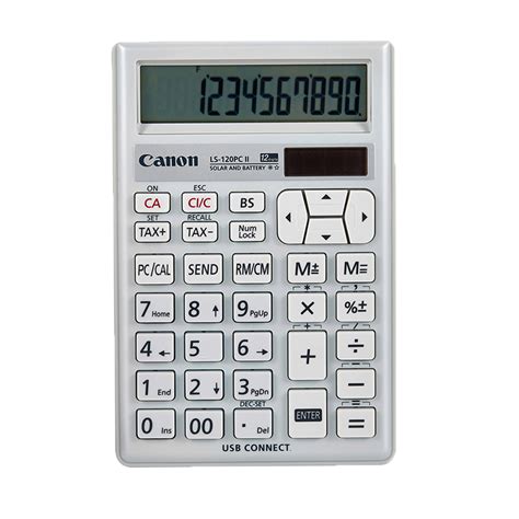 Купить Canon/ канон калькулятор LS-120PCII Finance бизнес офис ...