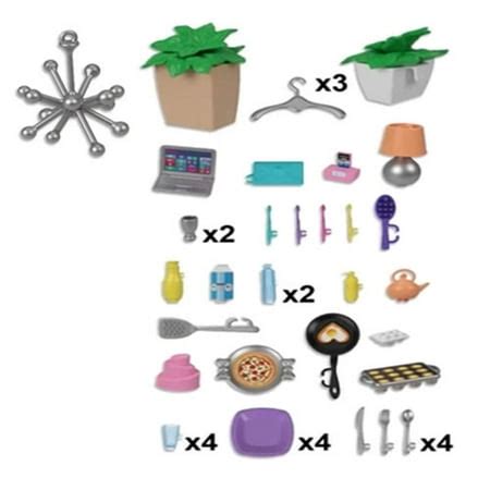 Barbie Dreamhouse - Replacement Accessories - Walmart.com