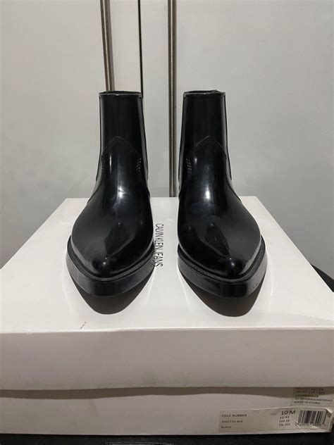 Calvin Klein Cole Rubber Boots Womens Fashion Footwear Boots On