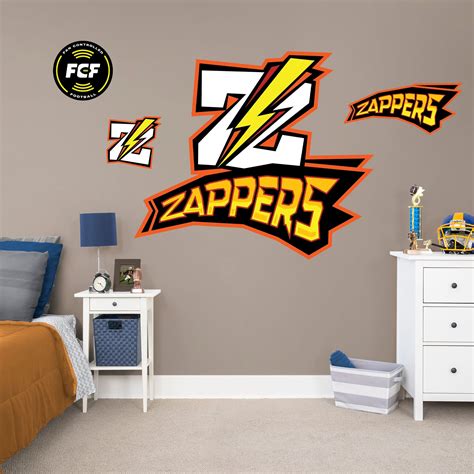 Zappers 2022 Logo Officially Licensed FCF Removable Adhesive Decal