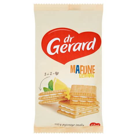 Dr Gerard Mafijne Lemon Herbatniki Z Kremem O Smaku Cytrynowym G