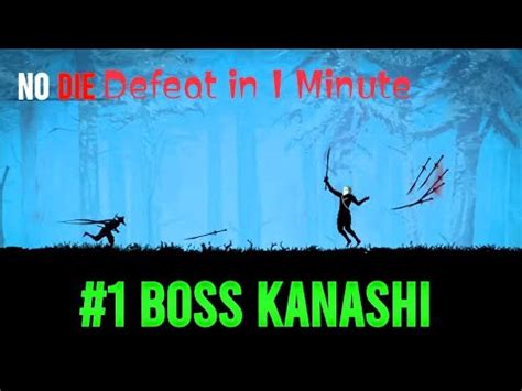 How To Kill Kanashi In Minute Ninja Arashi Boss Fight Gameplay