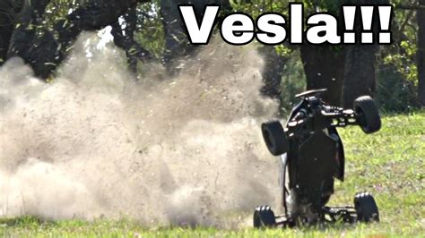 Super Powerful Gas Rc Car Kraken Vesla Youtube