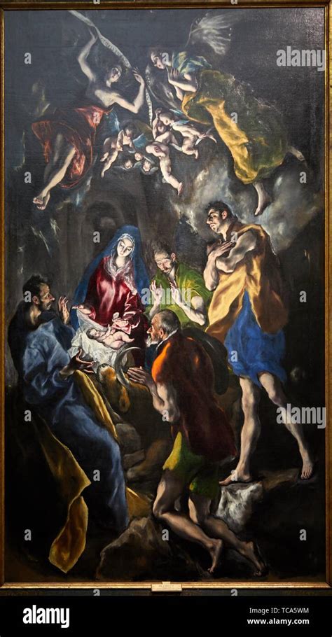 La Adoración de los pastores 1612 1614 El Greco Doménikos