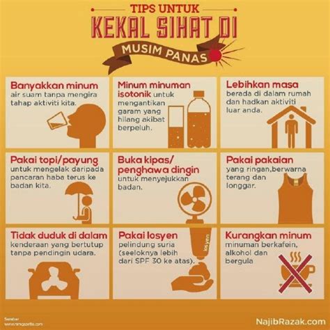 Bahtera Life Tips Kekal Sihat Di Musim Panas