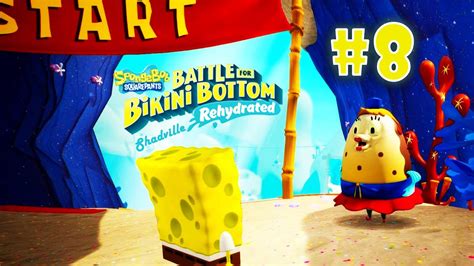 Песчаная гора SpongeBob SquarePants Battle for Bikini Bottom Прохождение игры 8 YouTube