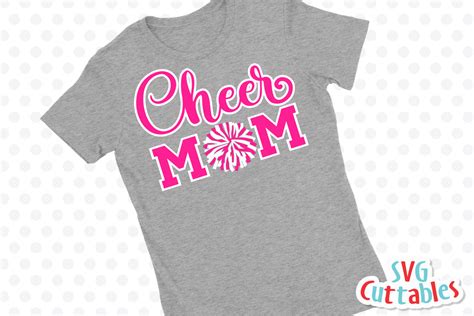 Cheer Mom Svg Cut File Svgcuttablefiles