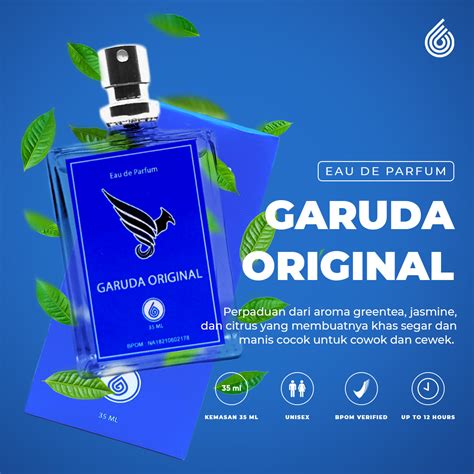 Parfum Garuda Indonesia EDP Parfum Badan Baju BPOM Verified Best