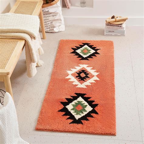 Amazon TRUEDAYS Boho Bathroom Rugs Water Absorbent Non Slip Bath