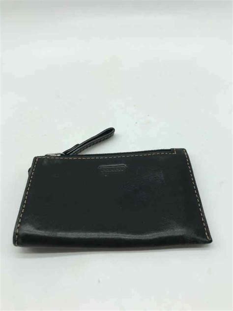 Coach Black Coin Purse Coin Purse - Gem