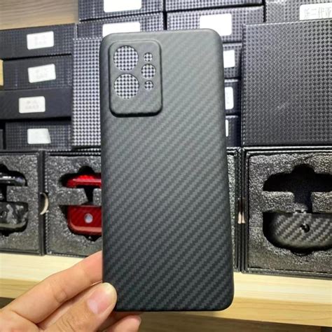 New Realme Gt Pro Case Real Carbon Fiber Mobile Phones Gadgets