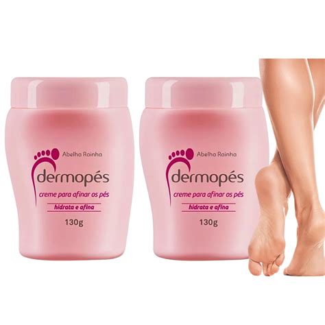 Kit 2 Cremes Para Pés Afina E Hidrata 130g Abelha Rainha Shopee Brasil