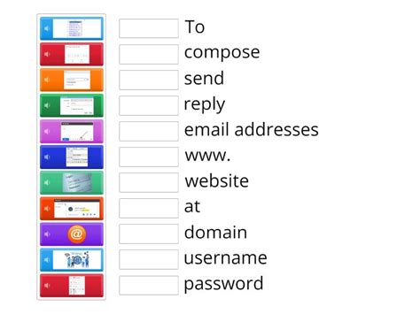 Parts Of An Email Match Up