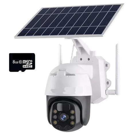 Solar Powered HD Smart Wireless Security Surveillance Camera & 8GB SD Card | Shop Today. Get it ...