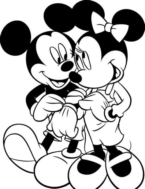 Im Genes De Mickey Mouse Y Minnie Con Frases O Para Colorear Descargar