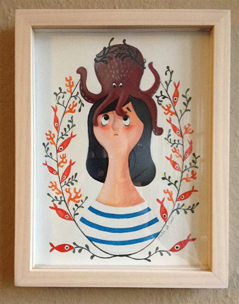 Illustrations test on Behance 