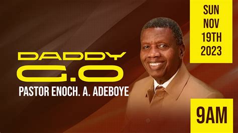 PASTOR E A ADEBOYE DADDY G O SPECIAL VISIT TO LAGOS PROVINCE 6 II