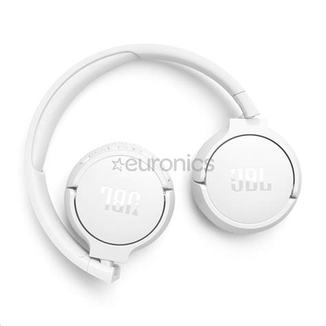 JBL Tune 670NC Adaptive Noise Cancelling White Wireless On Ear