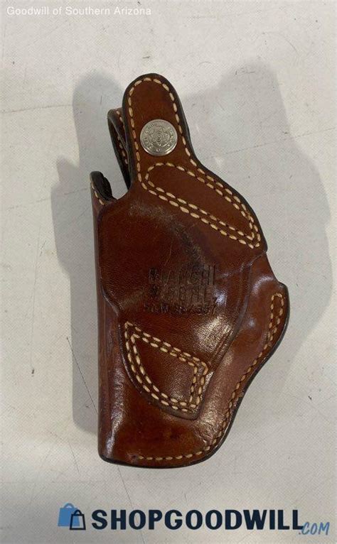 Bianchi Brown Thumbsnap Holster Shopgoodwill