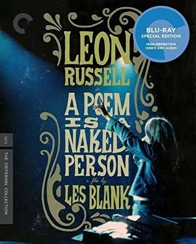 Leon Russell A Poem Is A Naked Person Criterion Collection New Blu Ray Walmart