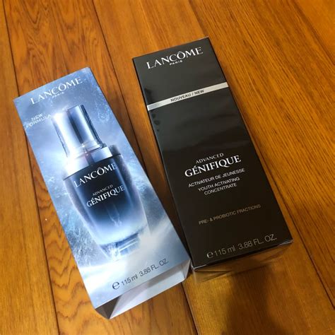 「正貨！蝦拍最便宜」lancôme 蘭蔻小黑瓶 超進化基因賦活露 115ml75ml 蝦皮購物