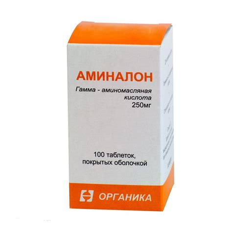 АМИНАЛОН: инструкция, отзывы, аналоги, цена в аптеках - Medcentre.com.ua