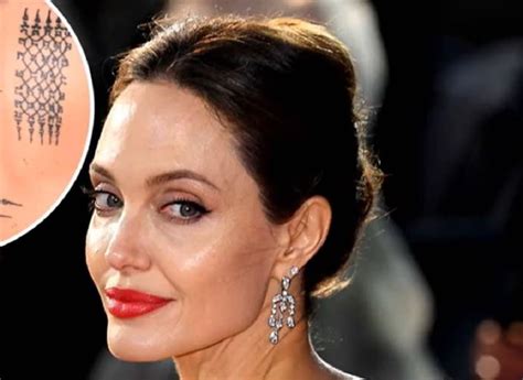 Una Guía De 17 Tatuajes De Angelina Jolie Y Lo Que Significan Best