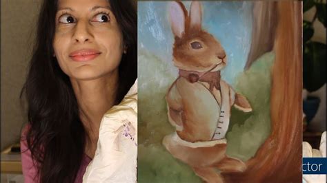 Oil Painting TIME LAPSE Of Fancy Rabbit Plus Art Supplies Unboxing And