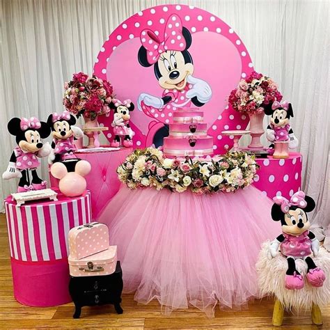 Tema Festa Da Minnie - Pin de Blog Montando minha festa em Ideias para festas tema Minnie ...