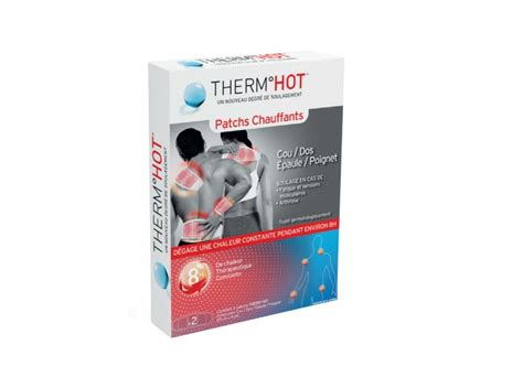 Bausch Lomb Therm Hot Patchs chauffants cou dos épaule poignet x Pharmacie en ligne