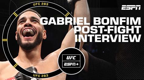 Gabriel Bonfim Discusses Winning Ufc Brother Alongside His Brother