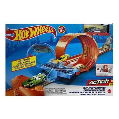 Hot Wheels Pista Campeonato De Looping Mattel Gtv13 Submarino
