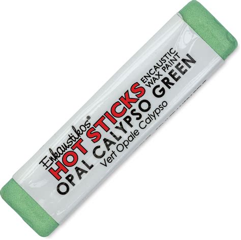 Amazon Hot Sticks Encaustic Wax Paints Opal Calypso Green