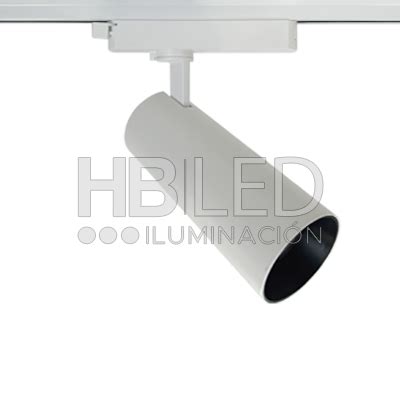 Foco LED Decorativo Riel Monofásico 18W Blanco SKU 36070 36071