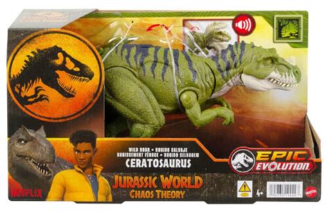 Jurassic World Epic Evolution Chaos Theory Ceratosaurus Dinosaur Figure