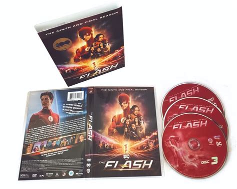 The Flash The Ninth And Final Season 9 Dvd 2023 3 Disc Box Set