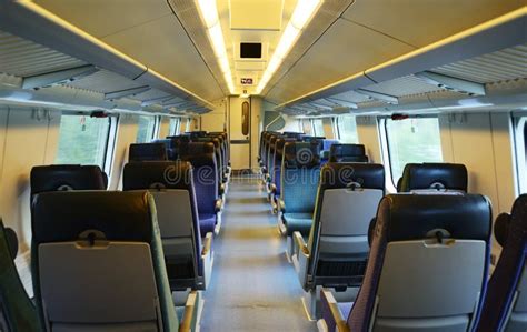 Interior of an High Speed Train Car Stock Photo - Image of rapid, speed ...