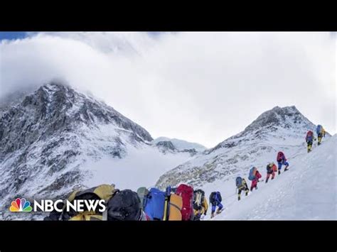 Record number of climbers attempt to reach summit of Mount Everest ...