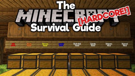 Automated Storage With Glowing Labels The Hardcore Survival Guide