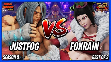 Best Of Justfog Ryu Vs Foxrain Juri Street Fighter V Champion