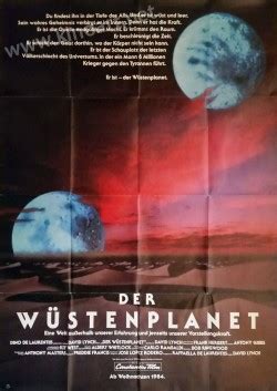 Wüstenplanet Der Deutsches A0 Filmplakat 84x118 cm von 1984