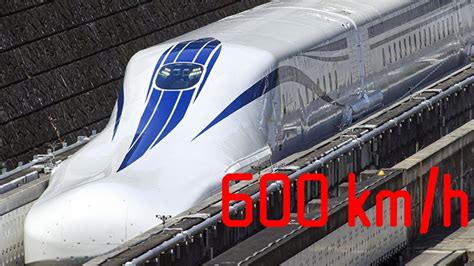 THE FASTEST TRAIN IN THE WORLD 600 Km H YouTube