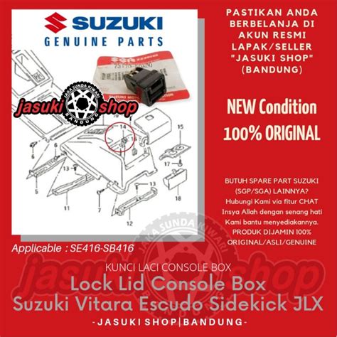 Jual Stopper Lock Kunci Konsul Consule Console Box Suzuki Vitara Escudo