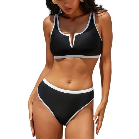 Divhosrg Bathing Suit For Women High Waisted Bikini Sets For Women Womens Bathing Suits Tummy