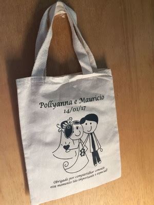 Ecobag Sacola Ecologica Casamento Compre Produtos Personalizados No Elo7