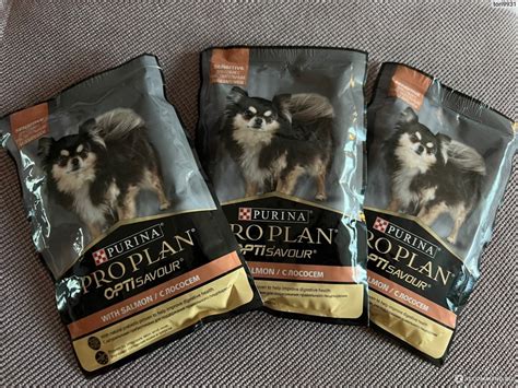 Влажный корм для собак Purina Proplan OptiSavour with salmon (с лососем ...