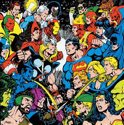 GEORGE PEREZ On The One Image Destined To Be In JLA AVENGERS 13th